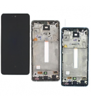 LCD SAMSUNG A525 / A526 - A52 4G / 5G BLACK (SERVICE PACK)