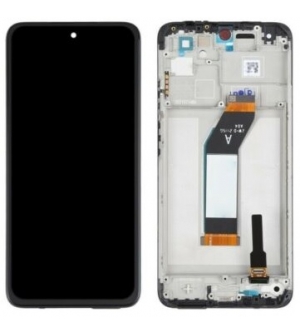 LCD XIAOMI REDMI 10 2021 BLACK (SERVICE PACK)