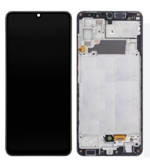 LCD SAMSUNG A325 - A32 4G 2021 BLACK (SERVICE PACK)