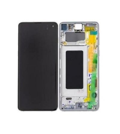 LCD SAMSUNG G973F - S10 WHITE (SERVICE PACK)