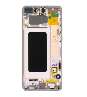 LCD SAMSUNG G975F - S10 PLUS CERAMIC WHITE (SERVICE PACK)