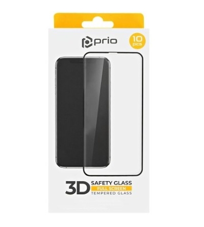 4251488657491 Prio 10x3D VETRI TEMPERATI PER IPHONE 7 / 8 / SE 2020 BLACK