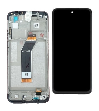 LCD XIAOMI REDMI 10 4G 2022 BLACK (SERVICE PACK)