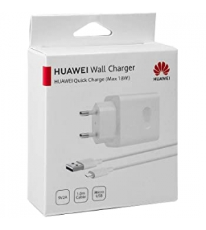 HUAWEI WALL CHARGER 2A 18W CON CAVO Micro USB