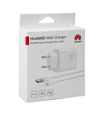 HUAWEI WALL CHARGER 2A 18W CON CAVO Micro USB