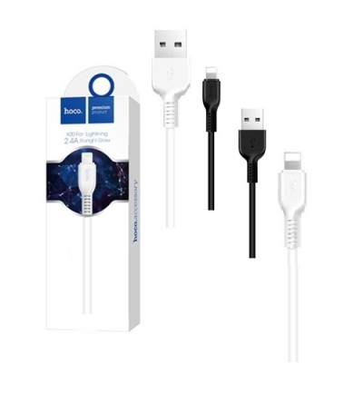 6957531068815 HOCO X20 LIGHTNING CABLE 1M WHITE