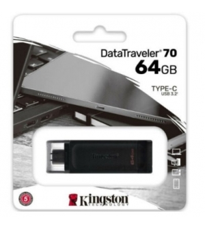 PEN DRIVE KINGSTON USB-C 3.2 64 GB DT70/64GB