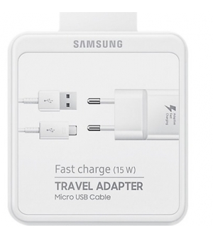 8806086511162 SAMSUNG FAST CHARGER EP-TA20EWEUGWW Micro-USB white (15W)