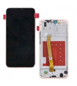 LCD HUAWEI P20 LITE + FRAME PINK cod. ANE-LX1 - L21