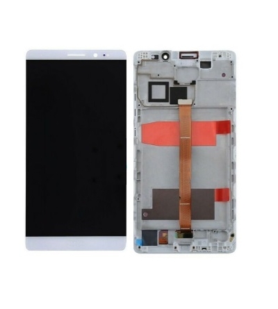 LCD HUAWEI MATE 8 + FRAME BIANCO cod. NXT-L29