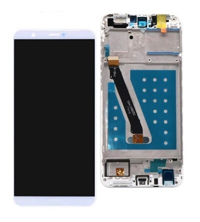 LCD HUAWEI P SMART + FRAME BIANCO cod. FIG-LX1 - L31