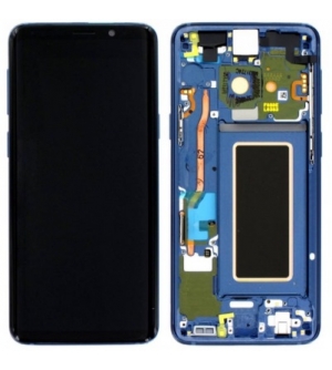 LCD SAMSUNG G960 - S9 BLUE (SERVICE PACK)