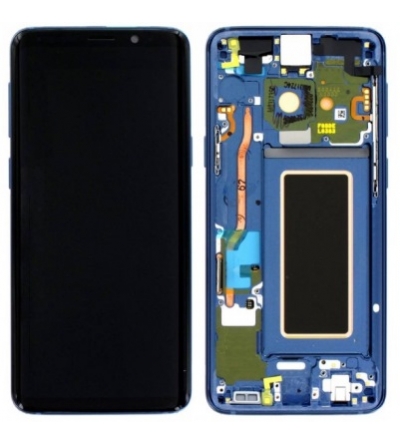 LCD SAMSUNG G960 - S9 BLUE (SERVICE PACK)