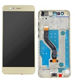 LCD HUAWEI P10 LITE + FRAME GOLD cod. WAS-LX1A