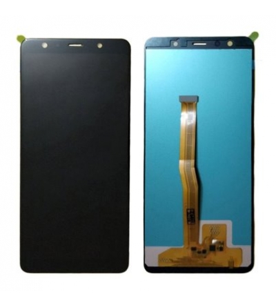 LCD SAMSUNG A750 - A7 2018 BLACK (SERVICE PACK)