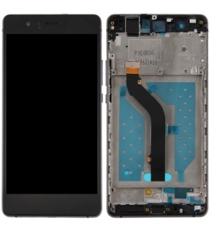 LCD HUAWEI P9 LITE + FRAME NERO cod. VNS-L31 - L23 - L21