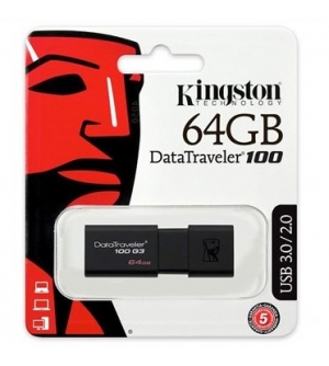 PEN DRIVE USB KINGSTON 64 GB DT100G3/64GB