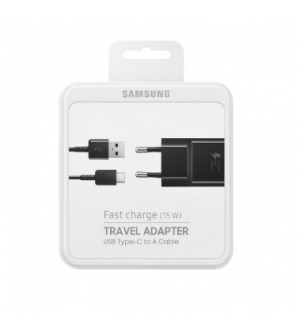 8806088844343 SAMSUNG FAST CHARGER EP-TA20EBECGWW Type-C black (15W)