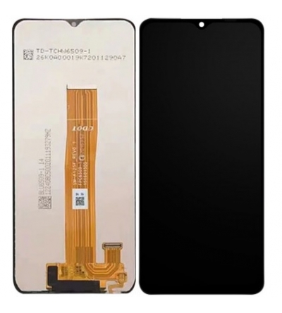 LCD SAMSUNG A125 - A12 2020 BLACK NO FRAME