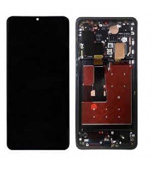 LCD HUAWEI P30 PRO + FRAME BLACK cod. VOG-L09 - VOG-L29