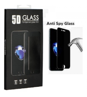 TEMPERATO 5D Anti-Spy PER IPHONE 7 / 8 BLACK