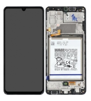 LCD SAMSUNG A326 - A32 5G 2021 + BATTERIA BLACK (SERVICE PACK)