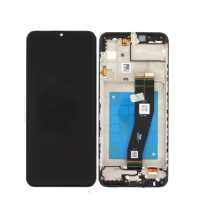 LCD SAMSUNG SM-A037 - A03s BLACK (SERVICE PACK)