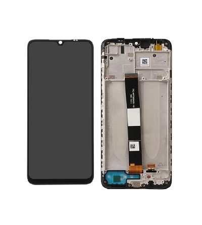 LCD XIAOMI REDMI 9A / 9C (2020) TARNISH BLACK (SERVICE PACK)